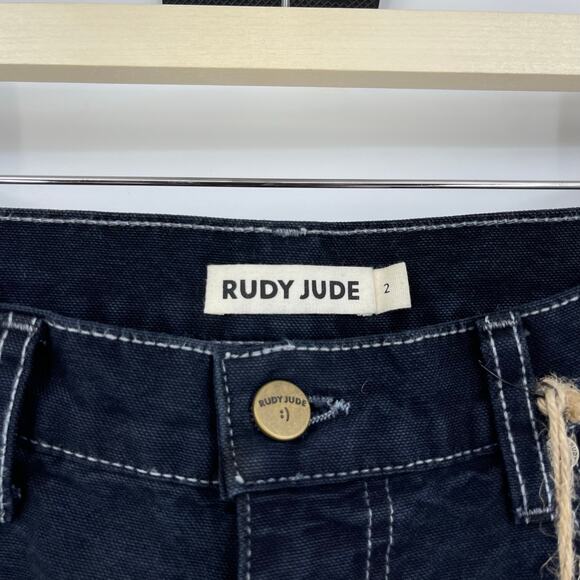 Rudy Jude | NWT Roper Jean Size 2 28in Waist Barrel Leg Denim - Picture 4 of 12